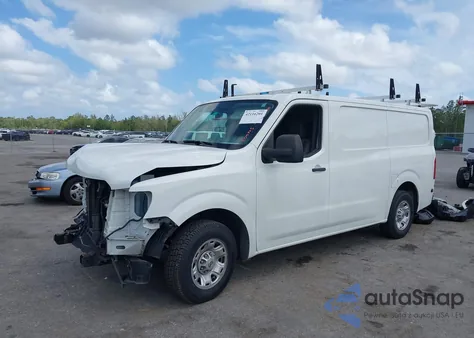 2021 Nissan Nv Cargo Nv1500 Sv Standard Roof V6 z USA, uszkodzony, nr VIN 1N6BF0KM7MN800145